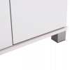 ΠΑΠΟΥΤΣΟΘΗΚΗ-ΝΤΟΥΛΑΠΑ CLUSE HM2403.03 ΜΕΛΑΜΙΝΗ ΛΕΥΚΟ ΧΡΩΜΑ 60Χ36,5Χ186,5Υεκ.