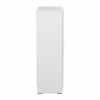 ΝΤΟΥΛΑΠΑ 3ΦΥΛΛΗ ΜΕ ΡΑΦΙΑ BAILEY HM2482.02 ΛΕΥΚΗ ΜΕΛΑΜΙΝΗ 120-116x40x123,5Υεκ.