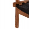 ΠΟΛΥΘΡΟΝΑ KONNA HM9928.01 TEAK ΞΥΛΟ ΣΕ ΦΥΣΙΚΟ-ΔΕΡΜΑ ΑΓΕΛΑΔΟΣ ΣΕ ΜΑΥΡΟ 80x64x73Υεκ.