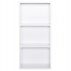 ΡΑΦΙΕΡΑ ΤΟΙΧΟΥ CUBICON HM9941.01 ΛΕΥΚΗ ΜΕΛΑΜΙΝΗ 38,5x23,5x80Υεκ.
