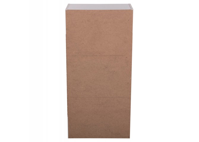 ΡΑΦΙΕΡΑ ΤΟΙΧΟΥ CUBICON HM9941.01 ΛΕΥΚΗ ΜΕΛΑΜΙΝΗ 38,5x23,5x80Υεκ.