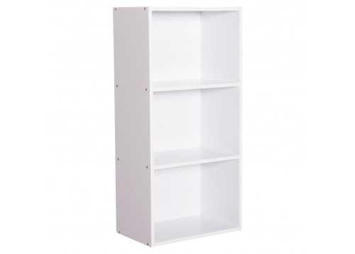 ΡΑΦΙΕΡΑ ΤΟΙΧΟΥ CUBICON HM9941.01 ΛΕΥΚΗ ΜΕΛΑΜΙΝΗ 38,5x23,5x80Υεκ.