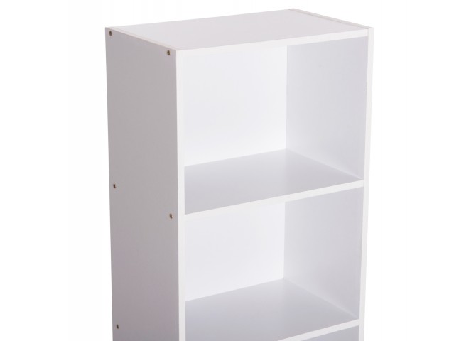 ΡΑΦΙΕΡΑ ΤΟΙΧΟΥ CUBICON HM9941.01 ΛΕΥΚΗ ΜΕΛΑΜΙΝΗ 38,5x23,5x80Υεκ.