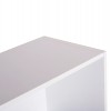 ΡΑΦΙΕΡΑ ΤΟΙΧΟΥ CUBICON HM9941.01 ΛΕΥΚΗ ΜΕΛΑΜΙΝΗ 38,5x23,5x80Υεκ.