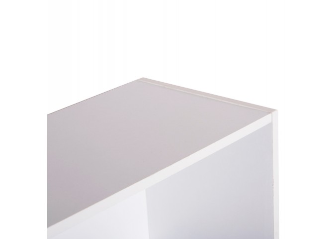 ΡΑΦΙΕΡΑ ΤΟΙΧΟΥ CUBICON HM9941.01 ΛΕΥΚΗ ΜΕΛΑΜΙΝΗ 38,5x23,5x80Υεκ.