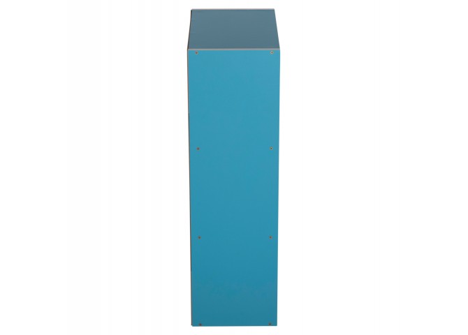 ΡΑΦΙΕΡΑ ΤΟΙΧΟΥ CUBICON HM9941.05 ΜΠΛΕ-ΛΕΥΚΗ ΜΕΛΑΜΙΝΗ 38,5x23,5x80Υεκ.