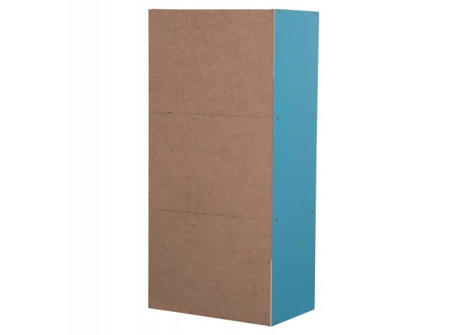 ΡΑΦΙΕΡΑ ΤΟΙΧΟΥ CUBICON HM9941.05 ΜΠΛΕ-ΛΕΥΚΗ ΜΕΛΑΜΙΝΗ 38,5x23,5x80Υεκ.