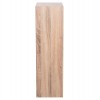 ΡΑΦΙΕΡΑ ΤΟΙΧΟΥ CUBICON HM9941.02 SONAMA OAK ΜΕΛΑΜΙΝΗ 38,5x23,5x80Υεκ.