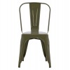 ΚΑΡΕΚΛΑ ΜΕΤΑΛΛΙΚΗ MELITA HM8641.43 ΣΕ DARK OLIVE GREEN 43x50x82Υεκ.