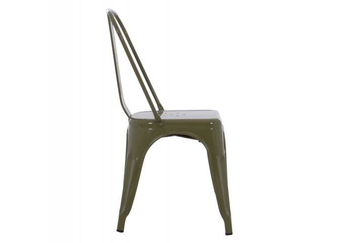 ΚΑΡΕΚΛΑ ΜΕΤΑΛΛΙΚΗ MELITA HM8641.43 ΣΕ DARK OLIVE GREEN 43x50x82Υεκ.