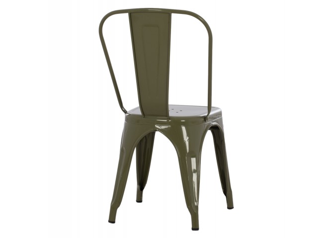 ΚΑΡΕΚΛΑ ΜΕΤΑΛΛΙΚΗ MELITA HM8641.43 ΣΕ DARK OLIVE GREEN 43x50x82Υεκ.