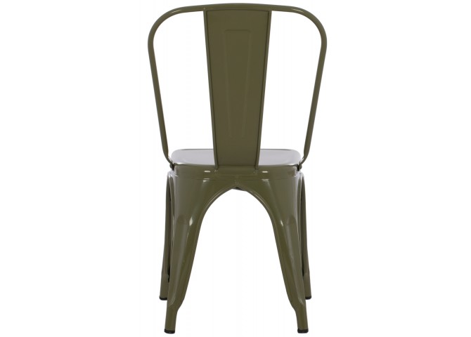ΚΑΡΕΚΛΑ ΜΕΤΑΛΛΙΚΗ MELITA HM8641.43 ΣΕ DARK OLIVE GREEN 43x50x82Υεκ.