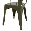 ΚΑΡΕΚΛΑ ΜΕΤΑΛΛΙΚΗ MELITA HM8641.43 ΣΕ DARK OLIVE GREEN 43x50x82Υεκ.