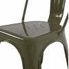 ΚΑΡΕΚΛΑ ΜΕΤΑΛΛΙΚΗ MELITA HM8641.43 ΣΕ DARK OLIVE GREEN 43x50x82Υεκ.