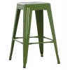 ΣΚΑΜΠΟ ΜΕΣΑΙΟΥ ΥΨΟΥΣ ΜΕΤΑΛΛΙΚΟ MELITA HM8573.53 ΣΕ LIGHT OLIVE GREEN 43x43x67Υεκ.