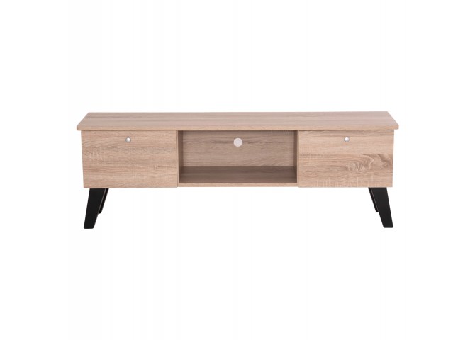 ΕΠΙΠΛΟ ΤΗΛΕΟΡΑΣΗΣ IREN HM2481.01 ΜΕΛΑΜΙΝΗ ΣΕ SONAMA OAK-ΜΑΥΡΟ 120x32,5-34x41Yεκ.