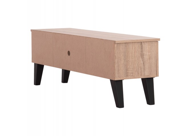 ΕΠΙΠΛΟ ΤΗΛΕΟΡΑΣΗΣ IREN HM2481.01 ΜΕΛΑΜΙΝΗ ΣΕ SONAMA OAK-ΜΑΥΡΟ 120x32,5-34x41Yεκ.