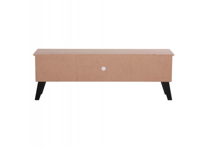 ΕΠΙΠΛΟ ΤΗΛΕΟΡΑΣΗΣ IREN HM2481.01 ΜΕΛΑΜΙΝΗ ΣΕ SONAMA OAK-ΜΑΥΡΟ 120x32,5-34x41Yεκ.