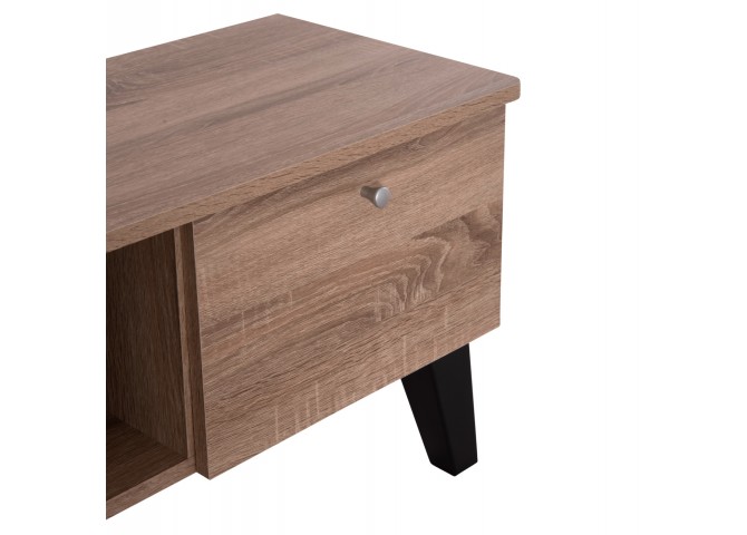 ΕΠΙΠΛΟ ΤΗΛΕΟΡΑΣΗΣ IREN HM2481.01 ΜΕΛΑΜΙΝΗ ΣΕ SONAMA OAK-ΜΑΥΡΟ 120x32,5-34x41Yεκ.