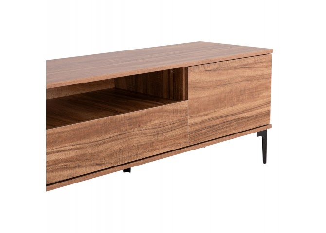 ΕΠΙΠΛΟ ΤΗΛΕΟΡΑΣΗΣ ΣΕΙΡΑ HARRY HM18008.01 ΜΕΛΑΜΙΝΗ ΦΥΣΙΚΟ ΞΥΛΟΥ-ΜΑΥΡΟ 200x40x47,5Υεκ.
