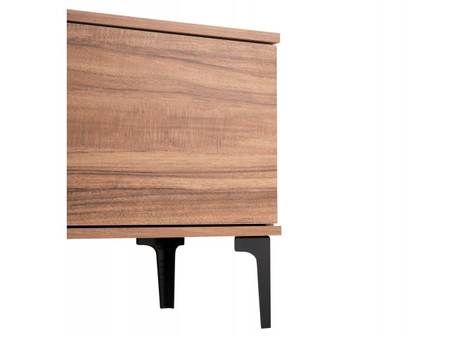 ΕΠΙΠΛΟ ΤΗΛΕΟΡΑΣΗΣ ΣΕΙΡΑ HARRY HM18008.01 ΜΕΛΑΜΙΝΗ ΦΥΣΙΚΟ ΞΥΛΟΥ-ΜΑΥΡΟ 200x40x47,5Υεκ.
