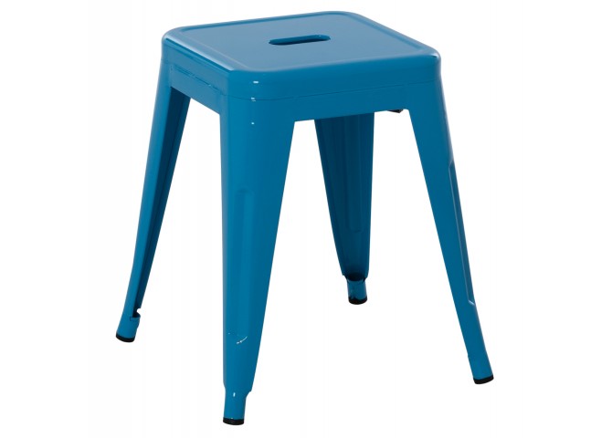 ΣΚΑΜΠΟ ΜΕΤΑΛΛΙΚΟ MELITA HM0096.48 ΣΕ ΜΠΛΕ ΧΡΩΜΑ 39x39x46Υεκ.