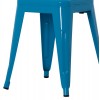 ΣΚΑΜΠΟ ΜΕΤΑΛΛΙΚΟ MELITA HM0096.48 ΣΕ ΜΠΛΕ ΧΡΩΜΑ 39x39x46Υεκ.