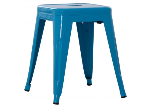 ΣΚΑΜΠΟ ΜΕΤΑΛΛΙΚΟ MELITA HM0096.48 ΣΕ ΜΠΛΕ ΧΡΩΜΑ 39x39x46Υεκ.