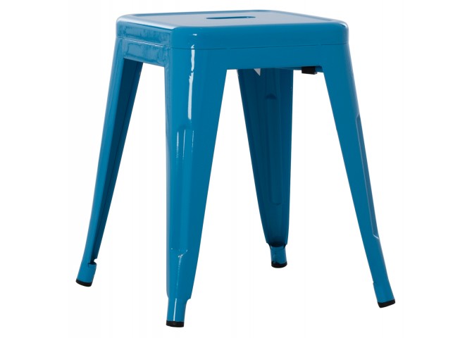 ΣΚΑΜΠΟ ΜΕΤΑΛΛΙΚΟ MELITA HM0096.48 ΣΕ ΜΠΛΕ ΧΡΩΜΑ 39x39x46Υεκ.