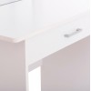 ΤΟΥΑΛΕΤΑ ΜΕ ΚΑΘΡΕΠΤΗ & ΣΚΑΜΠΟ CRYSTEL HM9938.01 ΜΕΛΑΜΙΝΗ ΛΕΥΚΗ 74x39x155Υεκ.
