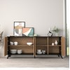 ΜΠΟΥΦΕΣ ΜΕΛΑΜΙΝΗΣ KRUDEN HM9446.11 ΜΑΥΡΟ-ΦΥΣΙΚΟ 180x40x78.6Υεκ.