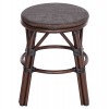 ΣΚΑΜΠΟ ΑΛΟΥΜΙΝΙΟΥ CHINO HM6285.01 BAMBOO LOOK ΚΑΦΕ-TEXTILENE ΚΑΦΕ Φ36x46Υεκ.