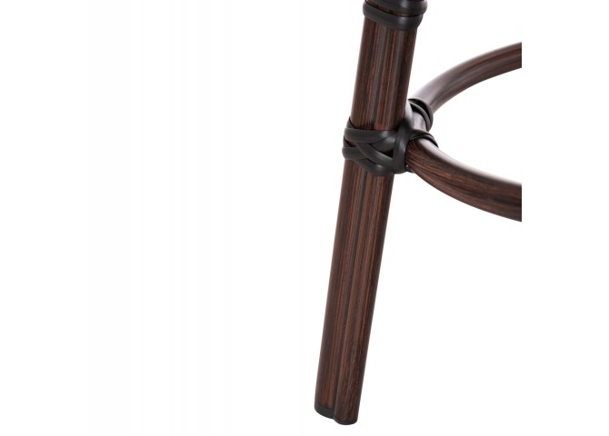 ΣΚΑΜΠΟ ΑΛΟΥΜΙΝΙΟΥ CHINO HM6285.01 BAMBOO LOOK ΚΑΦΕ-TEXTILENE ΚΑΦΕ Φ36x46Υεκ.