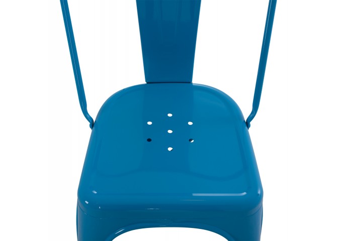 ΚΑΡΕΚΛΑ ΜΕΤΑΛΛΙΚΗ MELITA-PRO HM8641.48 ΜΠΛΕ 44x47x84.5Υεκ.