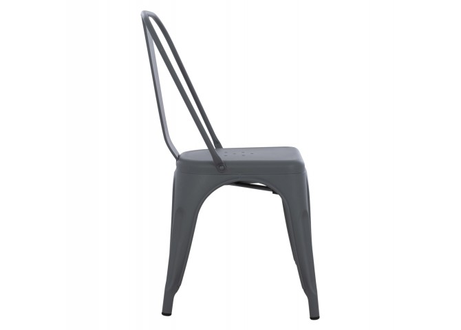 ΚΑΡΕΚΛΑ ΜΕΤΑΛΛΙΚΗ MELITA-PRO HM8641.50 ΓΚΡΙ 44x47x84.5Υεκ.