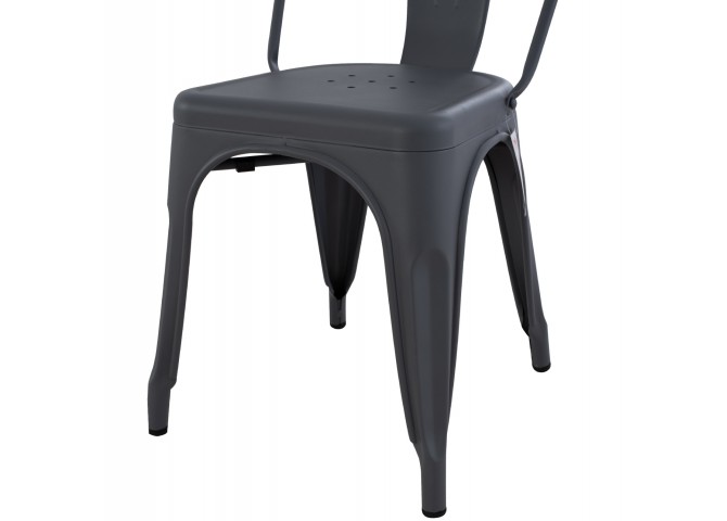 ΚΑΡΕΚΛΑ ΜΕΤΑΛΛΙΚΗ MELITA-PRO HM8641.50 ΓΚΡΙ 44x47x84.5Υεκ.