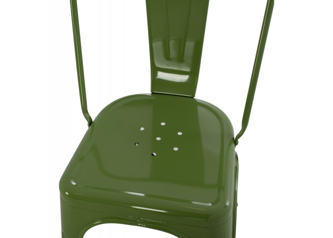 ΚΑΡΕΚΛΑ ΜΕΤΑΛΛΙΚΗ MELITA-PRO HM8641.53 LIGHT OLIVE GREEN 44x47x84.5Υεκ.