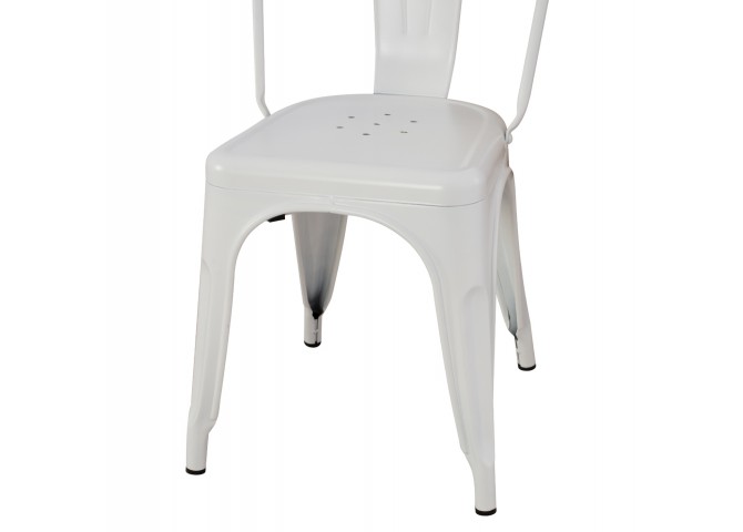 ΚΑΡΕΚΛΑ ΜΕΤΑΛΛΙΚΗ MELITA-PRO HM8641.41 ΛΕΥΚΟ ΜΑΤ 44x47x84.5Υεκ.