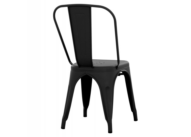 ΚΑΡΕΚΛΑ ΜΕΤΑΛΛΙΚΗ MELITA-PRO HM8641.42 ΜΑΥΡΟ ΜΑΤ 44x47x84.5Υεκ.