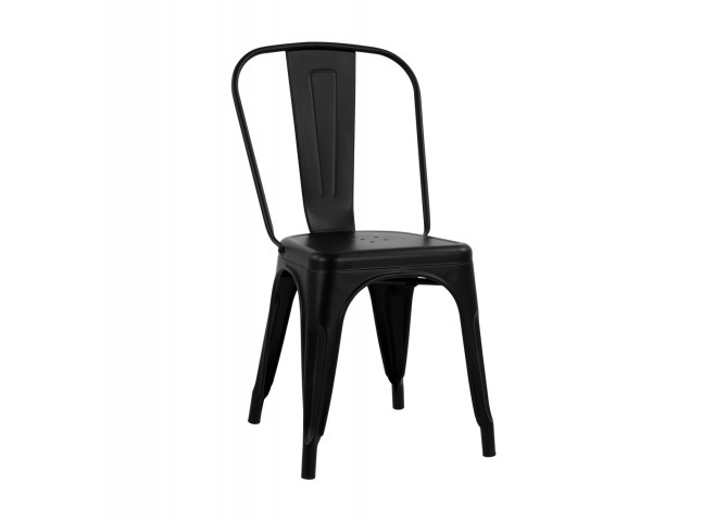 ΚΑΡΕΚΛΑ ΜΕΤΑΛΛΙΚΗ MELITA-PRO HM8641.42 ΜΑΥΡΟ ΜΑΤ 44x47x84.5Υεκ.
