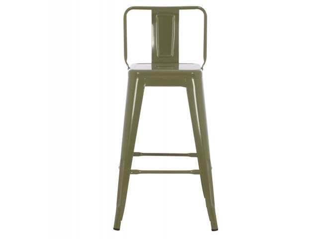 ΣΚΑΜΠΟ ΜΠΑΡ ΜΕΣΑΙΟΥ ΥΨΟΥΣ ΜΕΤΑΛΛΙΚΟ MELITA-PRO HM8574.43 DARK OLIVE GREEN 43x43x88Υεκ.