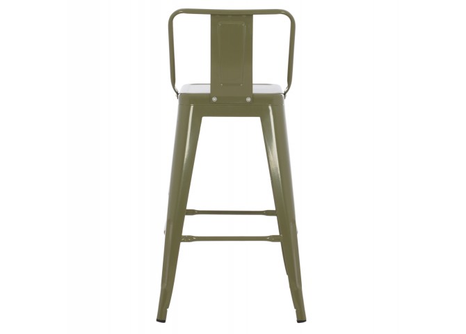 ΣΚΑΜΠΟ ΜΠΑΡ ΜΕΣΑΙΟΥ ΥΨΟΥΣ ΜΕΤΑΛΛΙΚΟ MELITA-PRO HM8574.43 DARK OLIVE GREEN 43x43x88Υεκ.