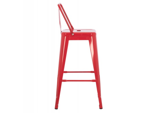ΣΚΑΜΠΟ ΜΠΑΡ ΜΕΣΑΙΟΥ ΥΨΟΥΣ ΜΕΤΑΛΛΙΚΟ MELITA-PRO HM8574.44 ΚΟΚΚΙΝΟ 43x43x88Υεκ.