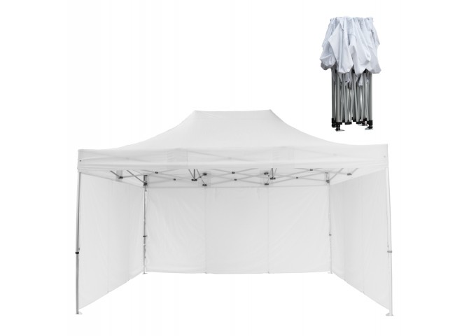 GAZEBO ΕΠΑΓΓΕΛΜΑΤΙΚΟ ΒΑΡΕΩΣ ΤΥΠΟΥ CRESSEN HM21098.01 ΠΤΥΣΣΟΜΕΝΟ ΑΛΟΥΜΙΝΙΟΥ 3x4,5x3,4Yμ