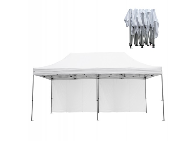 GAZEBO ΕΠΑΓΓΕΛΜΑΤΙΚΟ ΒΑΡΕΩΣ ΤΥΠΟΥ CRESSEN HM21099 ΠΤΥΣΣΟΜΕΝΟ ΑΛΟΥΜΙΝΙΟΥ 3x6x3,4Yμ