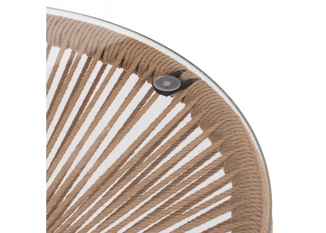 ΣΕΤ ΕΞΩΤΕΡΙΚΟΥ ΧΩΡΟΥ 3ΤΜΧ ACAPULCO HM21100 TWISTED WICKER-ΜΕΤΑΛΛΟ
