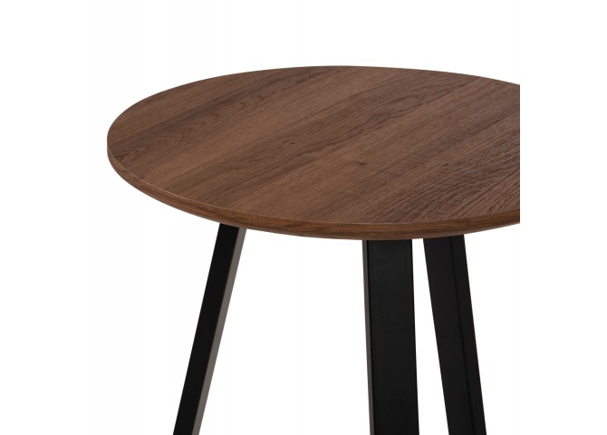 ΣΕΤ 2ΤΜΧ ΤΡΑΠΕΖΙΑ ΣΑΛΟΝΙΟΥ ROCKET HM21090.02 MDF ΣΕ ΚΑΡΥΔΙ ΧΡΩΜΑ Φ80εκ & Φ45εκ