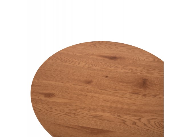 ΣΕΤ 2ΤΜΧ ΤΡΑΠΕΖΙΑ ΣΑΛΟΝΙΟΥ TALBERT HM21083 MDF ΦΥΣΙΚΟ ΞΥΛΟΥ Φ80εκ & Φ45εκ