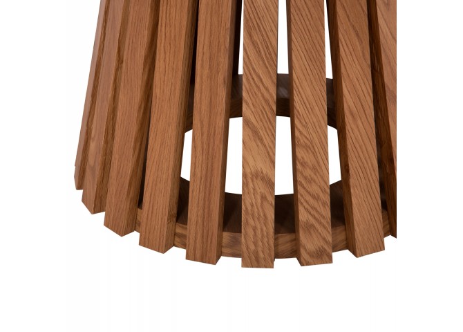 ΣΕΤ 2ΤΜΧ ΤΡΑΠΕΖΙΑ ΣΑΛΟΝΙΟΥ TALBERT HM21083 MDF ΦΥΣΙΚΟ ΞΥΛΟΥ Φ80εκ & Φ45εκ