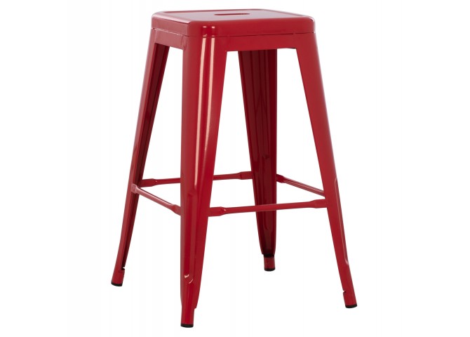 ΣΚΑΜΠΟ ΜΕΣΑΙΟΥ ΥΨΟΥΣ ΜΕΤΑΛΛΙΚΟ MELITA-PRO HM8573.44 ΚΟΚΚΙΝΟ 43x43x67Υεκ.